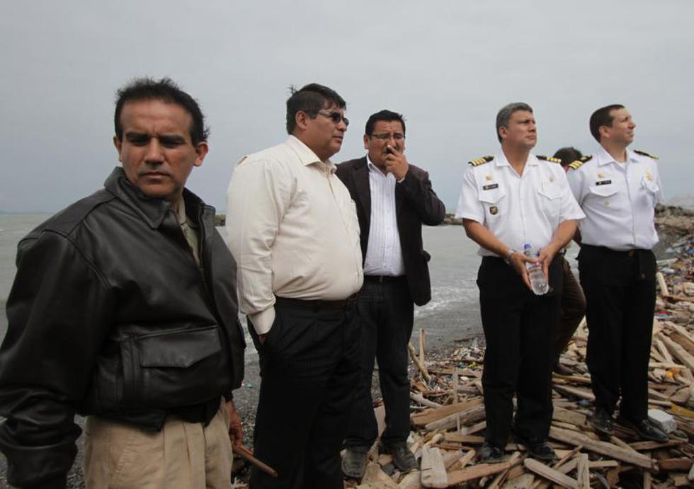 Autoridades inspeccionaron la Costa Verde y la contaminación de la zona (FOTOS)