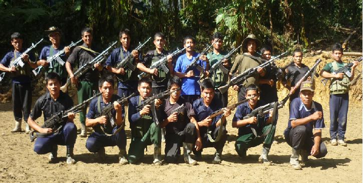 Sendero se queda sin armas