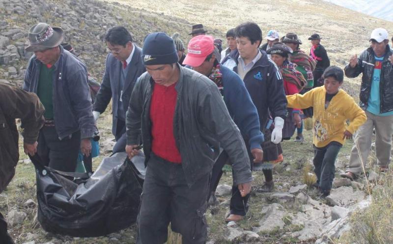 Presidente de comunidad de Manyacc-Anta  mató a golpes a cónyuge