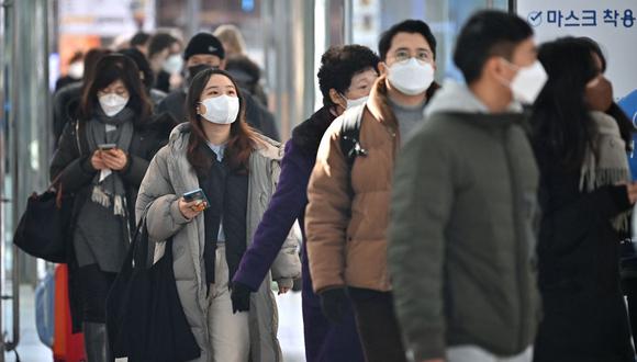 Corea del Sur reducirá restricciones anticovid pese a récord diario de casos. (Foto: Jung Yeon-je / AFP)