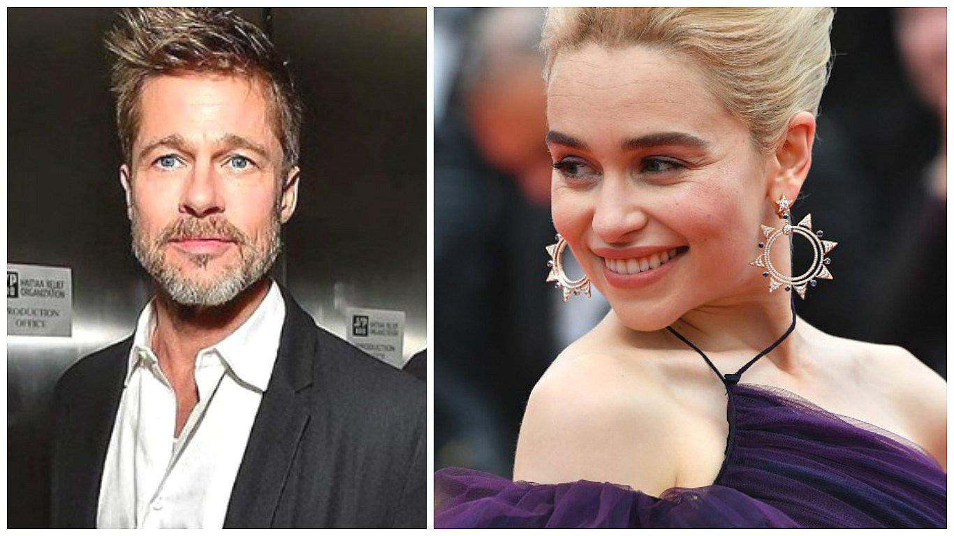 Emilia Clarke contó que Brad Pitt ofreció 120 mil dólares por una cita con ella