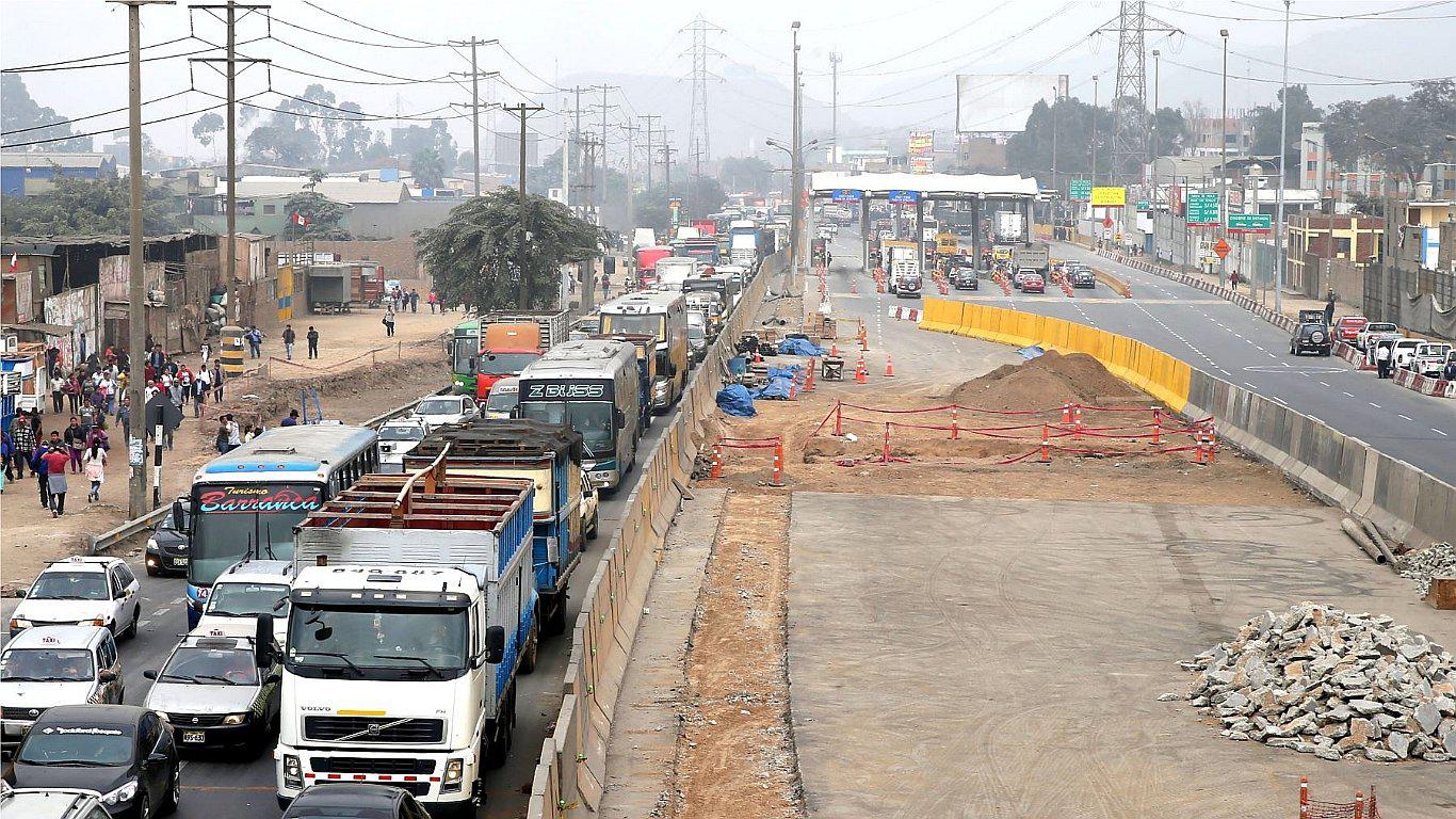 Alcalde de Puente Piedra exige anulación de peajes a falta de mejoras en la Panamericana Norte