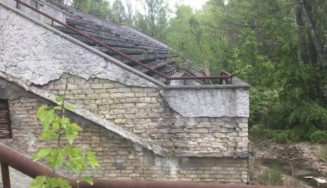 Así luce el estadio Avangard en Pripyat, Ucrania, que no pudo ser estrenado por el desastre de Chernobyl. (Foto: Youtube)