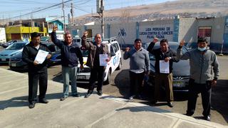 Taxistas acuerdan salir en protesta este 18 de julio ante ola de inseguridad en Tacna