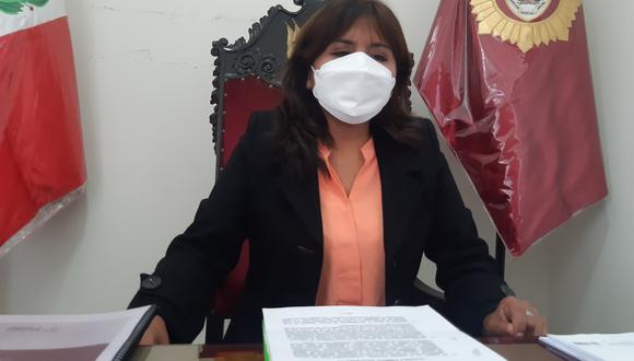 Docente Jackeline Encinas Copa asumió el cargo de la prefectura regional de Tacna el 10 de abril.