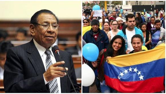 ​Congresista Justiniano Apaza insiste en limitar el ingreso de venezolanos