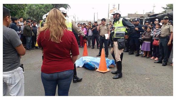 Combi atropella y mata a anciana en Trujillo 
