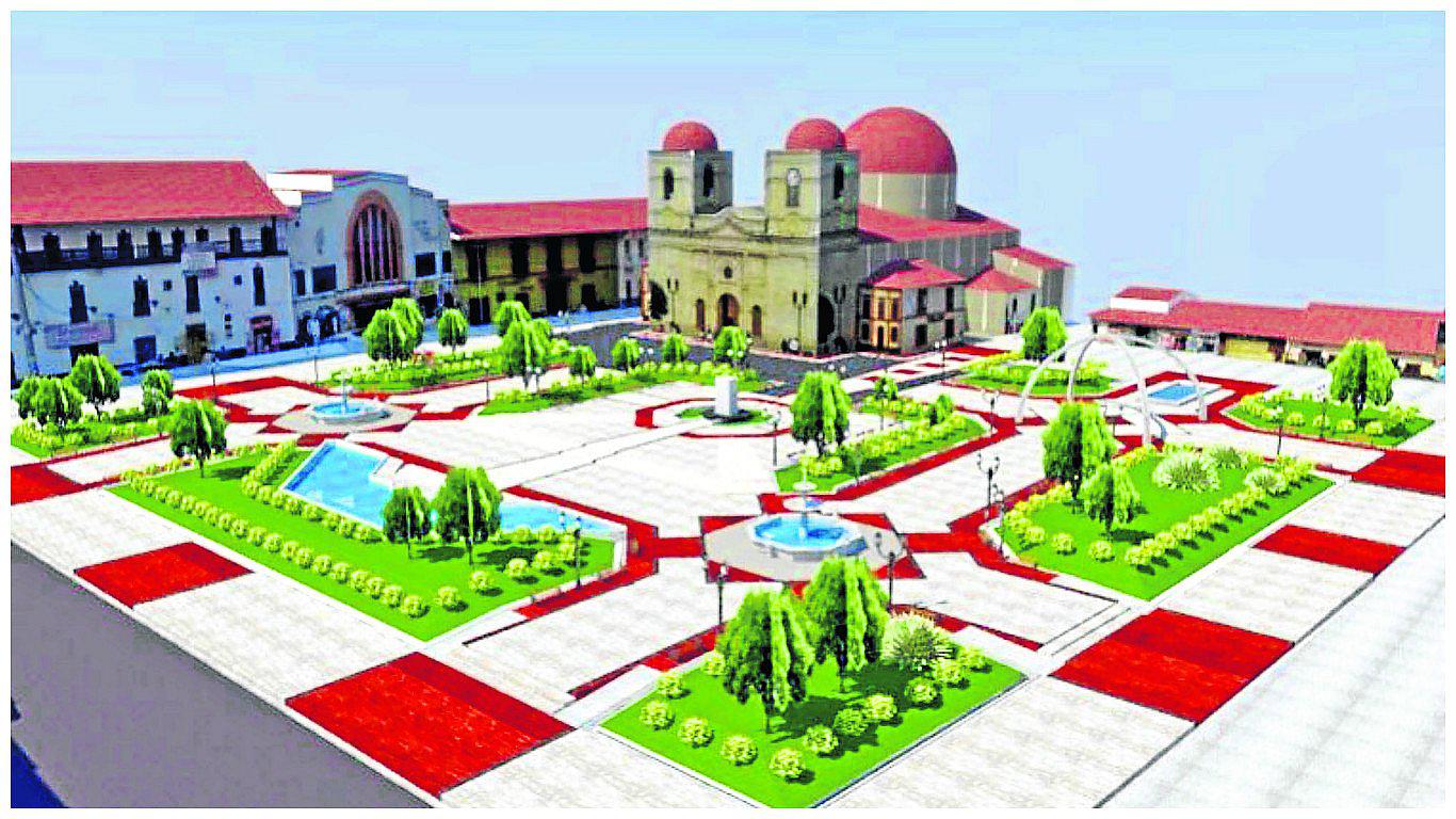 ​Piso de Plaza de La Constitución será de concreto e iluminado 