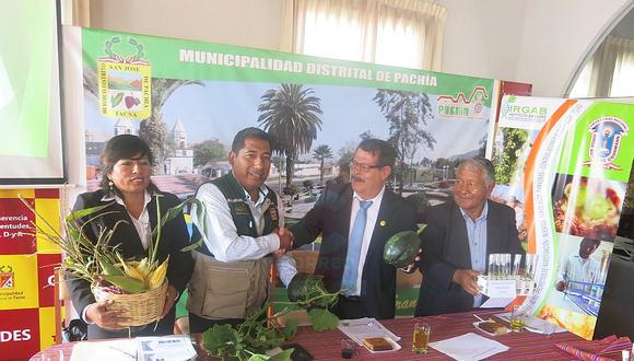 Comuna de Pachía promueve proyecto de cultivo de zapallo