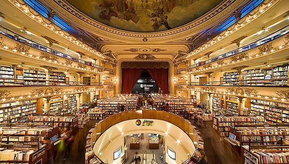 Una de las librerías más hermosas del mundo era un teatro