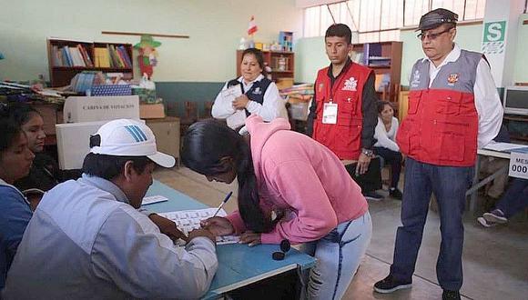 El 'Sí' se impuso en consulta de revocatoria realizada en distritos de Apurímac