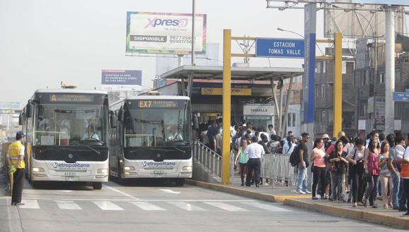 los servicios de transporte público en Lima y Callao funcionarán con normalidad. Foto: GEC