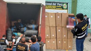 Incautan mercadería de contrabando por S/ 14,500 en el mercado San Miguel de Piura