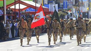 Fiestas Patrias: Habrá desfile y Parada Militar en Arequipa