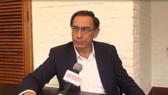 Martín Vizcarra responde a posible moción de interpelación que presentarán fujimoristas (VIDEO)