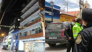 Mujer sonámbula cae de tercer piso de hotel donde cumplía cuarentena en Huancayo