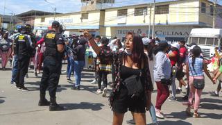 Mercado de Piura: Ambulantes se enfrentan a pedradas con fiscalizadores por espacios públicos