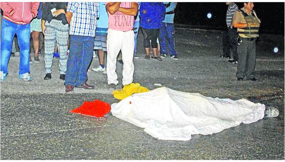 ​Carpintero muere decapitado en medio de Carretera Central 
