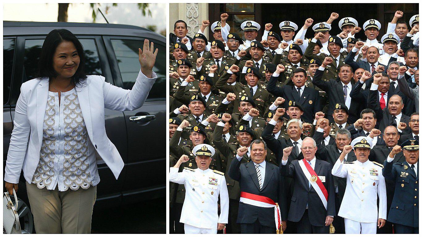 Keiko Fujimori saludó "justo y merecido" homenaje de PPK a comandos Chavín de Huántar