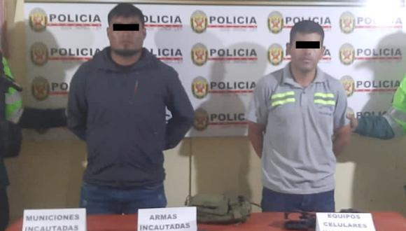 Según la Policía, serían integrantes de la presunta banda delincuencial “Los Chalecos de Vijus”.