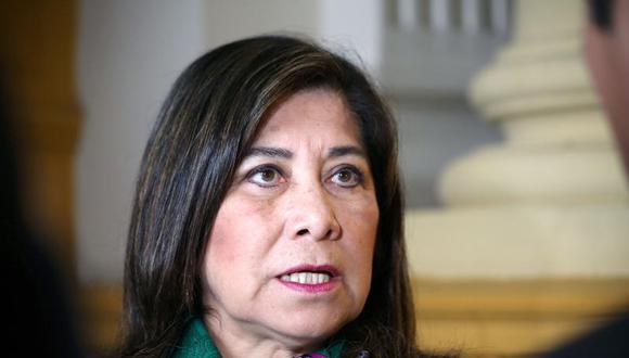 Velásquez Quesquén: se respaldará permanencia de Martha Chávez como coordinadora de DD.HH