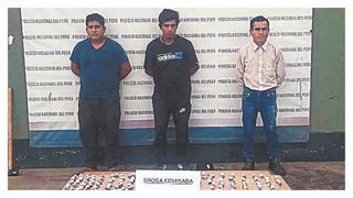 Microcomercializadores de droga son arrestados con 1,300 ketes de PBC 