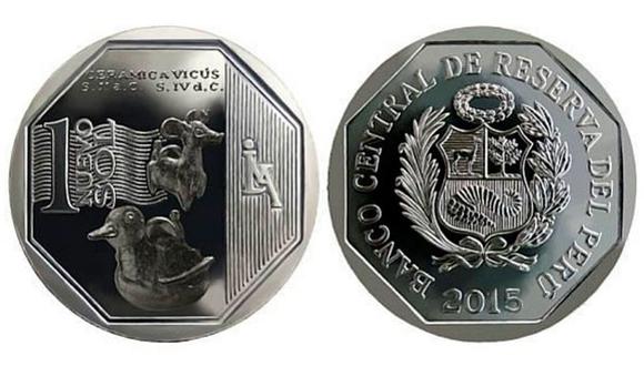​BCR pone en circulación nueva moneda de S/.1 alusiva a la cerámica Vicús