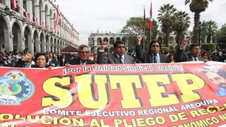 Secretario del Sutep Arequipa: “El magisterio no apoyará al fujimorismo”