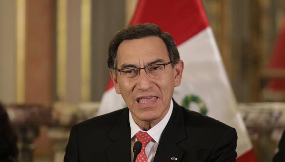 Presidente Vizcarra registra 54% de aprobación en encuesta de agosto