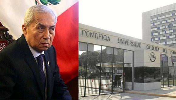 Pedro Chávarry pide investigar a la PUCP por cobros irregulares a alumnos