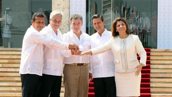 Ollanta Humala: "La Alianza del Pacífico es un espacio de paz y no de confrontación"