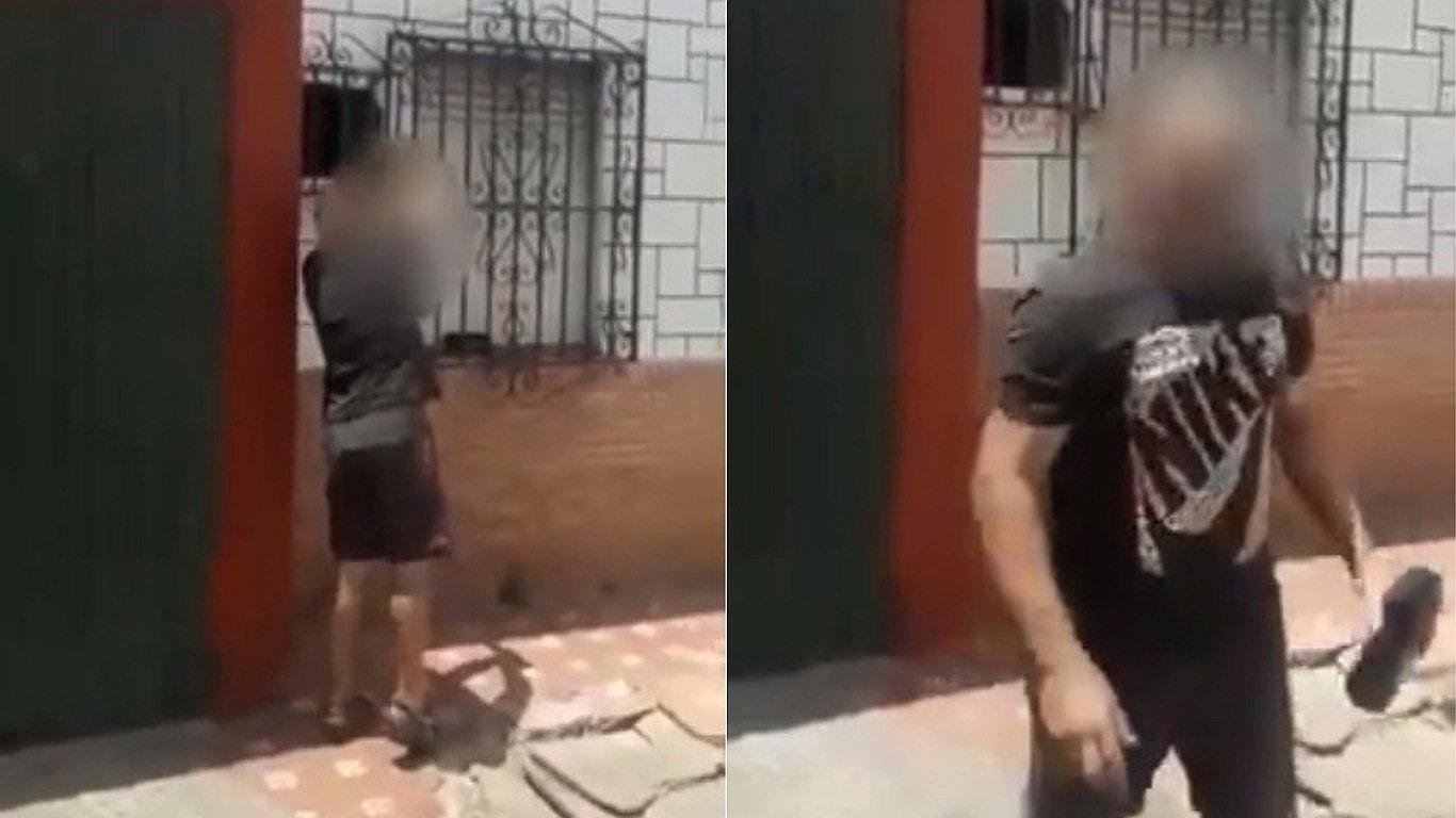Graban a hombre colocando veneno en bebedero de gatos (VIDEO)