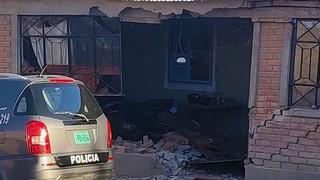Camión se desengancha y destroza fachada de vivienda en Moquegua