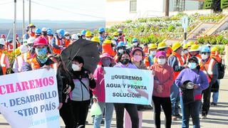 Moquegua: Pese al inicio del diálogo comuneros no reponen el agua en Cuajone