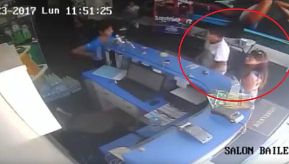 Chiclayo: Videocámara capta a tres ladrones en gimnasio (VIDEO)
