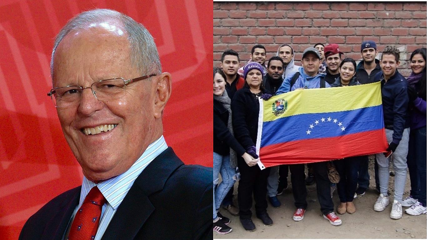 PPK invita a venir a ciudadanos venezolanos y les promete "sueldos de ley" 