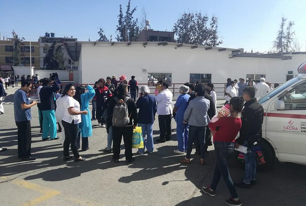 Sismo se registra en Tacna y habitantes salen a la calle temiendo lo peor