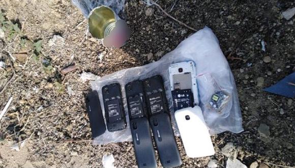 Las autoridades presumen que estos objetos habrían sido lanzados desde los exteriores del penal (Foto: INPE)