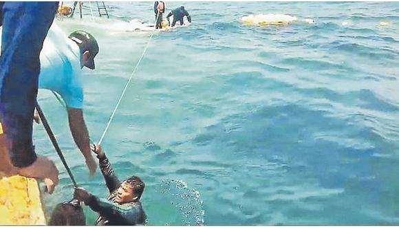 Chalana choca contra muelle artesanal y pescador muere ahogado