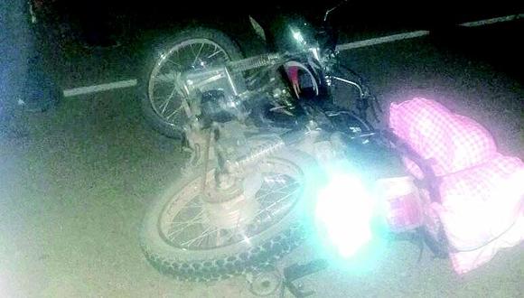Motociclista de 54 años fallece tras triple choque en la vía Juliaca - Lampa