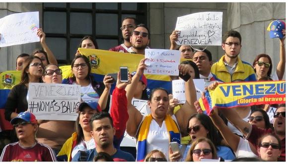 Miraflores: firman declaración en apoyo a la libertad en Venezuela 
