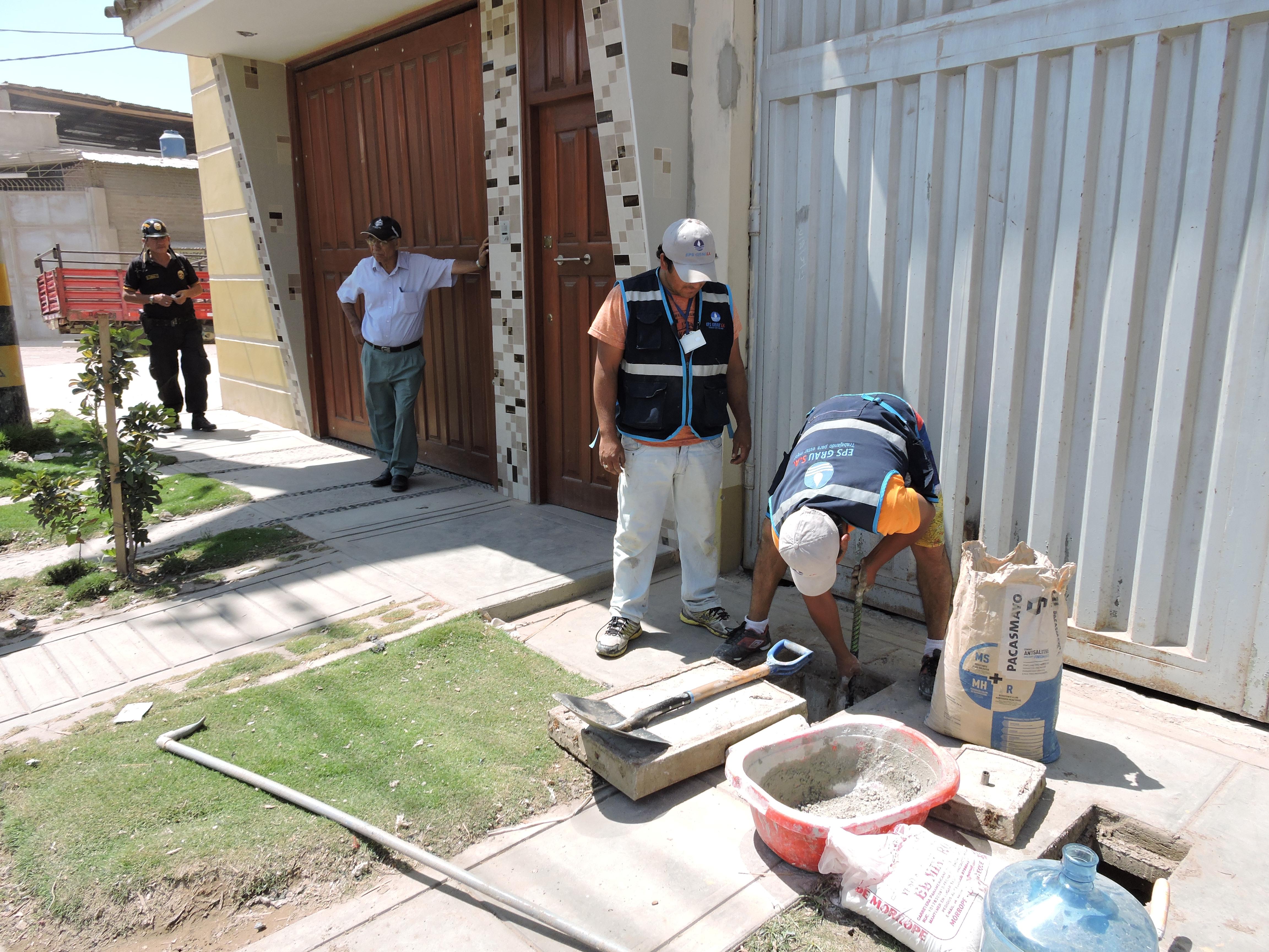 Piura: EPS Grau detecta más domicilios con conexiones clandestinas 