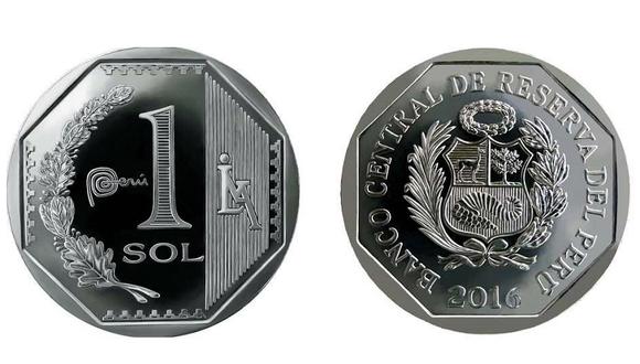 ​BCR acuñó las nuevas monedas de "1 Sol"