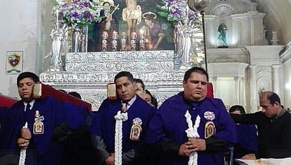Con procesión comienzan  festividad por el Señor de los Milagros en Tacna