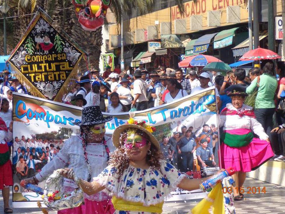 Revive lo mejor del pasacalle internacional de Tacna