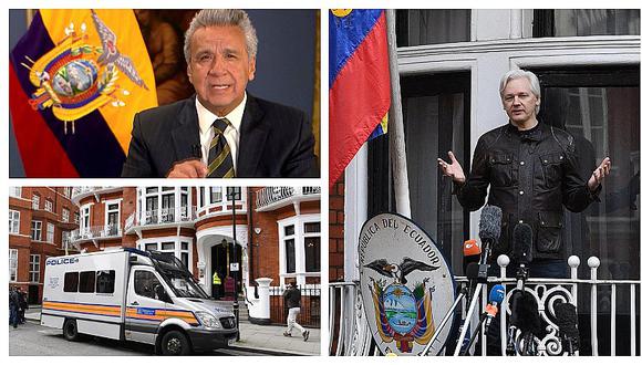 Wikileaks: así fue la forzada detención de Julian Assange de la embajada de Ecuador (VIDEO)