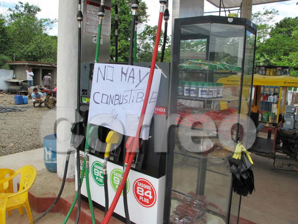 Satipo: Grifos paralizan y dejan sin combustible a transportistas (Fotos)