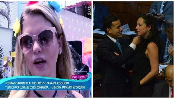Brunella Horna hace nuevo comentario tras gesto de Richard Acuña a Marisa Glave (VIDEO)