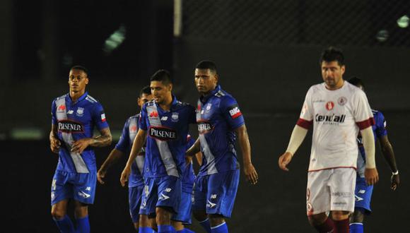 León de Huánuco se fue de la Copa Sudamericana goleado ante Emelec