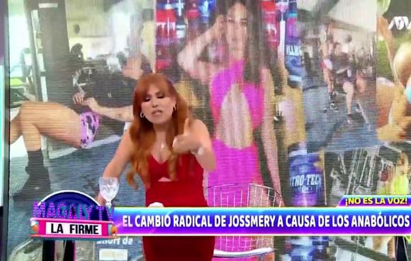 MAIL |  Jossmery suffers a change in her voice and Magaly compares her to Ducelia Echevarría